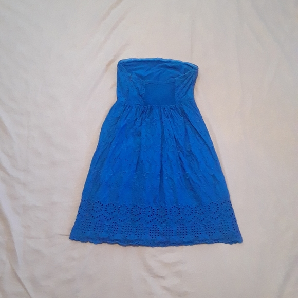 Size 2 Strapless Dress - Picture 4 of 5